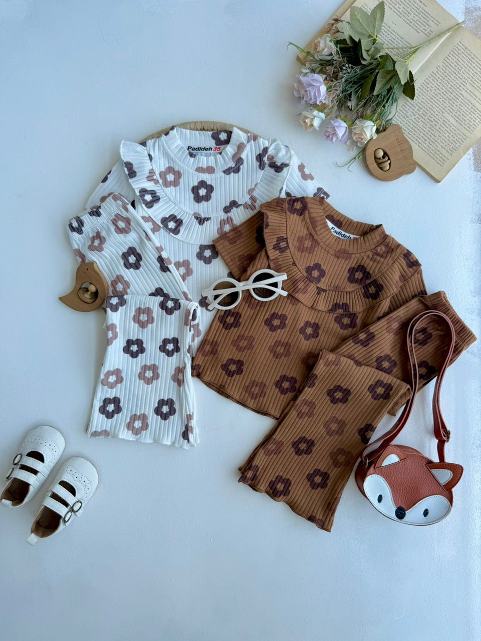 تیشرت شلوار فلاور
