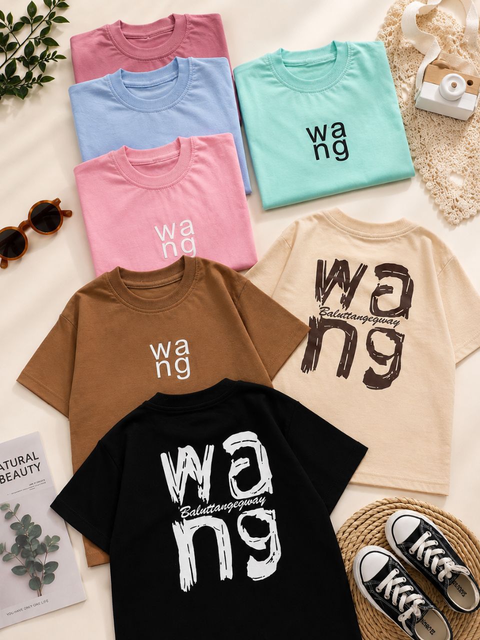 تیشرت تک wang
